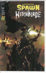 Medieval Spawn & Witchblade #3 Cover A (2018) Medieval Spawn