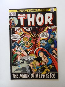 Thor #205 (1972) condition subscription crease