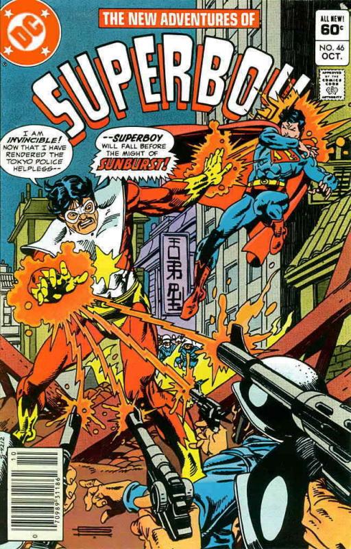 New Adventures of Superboy, The #46 (Newsstand) FN; DC | save on shipping - deta