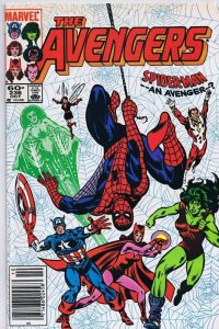 Avengers #236 ORIGINAL Vintage 1983 Marvel Comics Spider-Man Newsstand