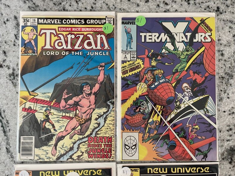 4 Marvel Comics Kickers Inc. 3 5 + X-Terminators 4 Tarzan 16 NM 1st Prnt 79 J807