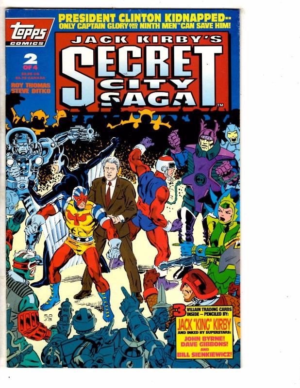 9 Topps Comics Secret City Saga 1 2 Jurassic Park 1 Glory 1 Satans 6 Xena + J227