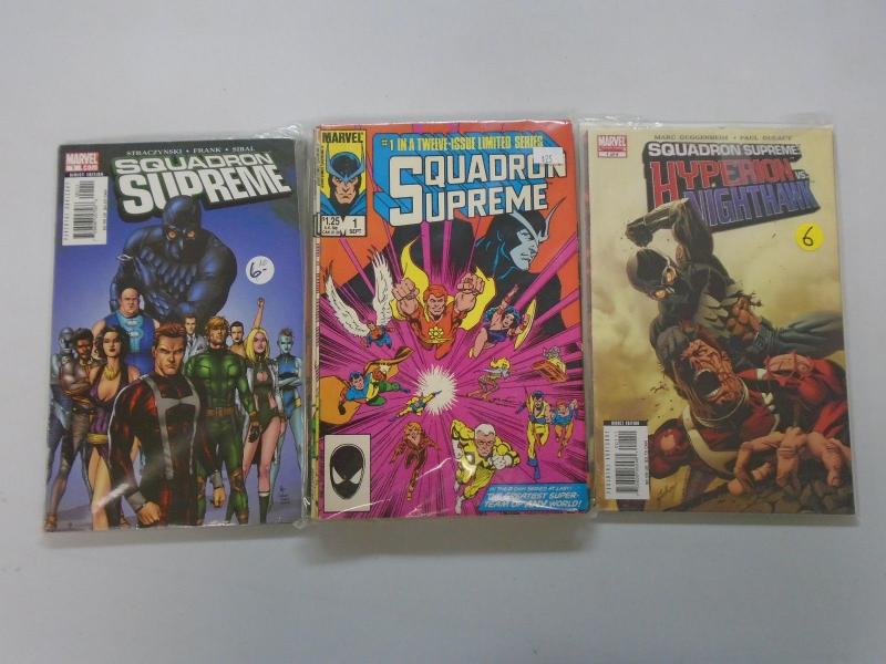 Squadron Supreme (1st, 2nd + Mini Series) 23 Different 8.0 VF