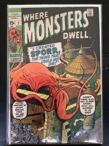 Where Monsters Dwell #2 (1970)