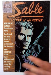 Sable #1 (1988) First Comics Jon Sable 1st Print Comic Book