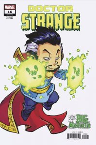 Doctor Strange (2023) #16 NM Skottie Young Big Marvels Variant Cover