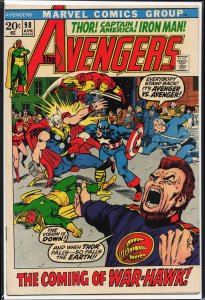 The Avengers #98 (1972) The Avengers