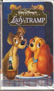 Walt Disney’s Lady and the Tramp VHS