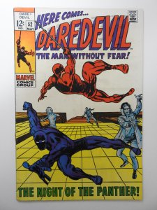 Daredevil #52 (1969) VG+ Condition cover detached bottom staple