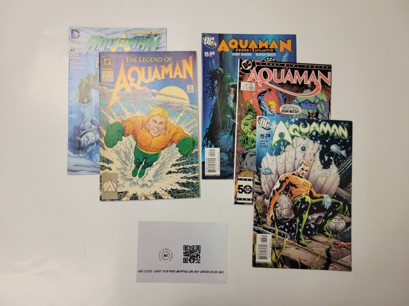 5 Aquaman DC Comic Books #1 3 22 38 40 66 TJ17