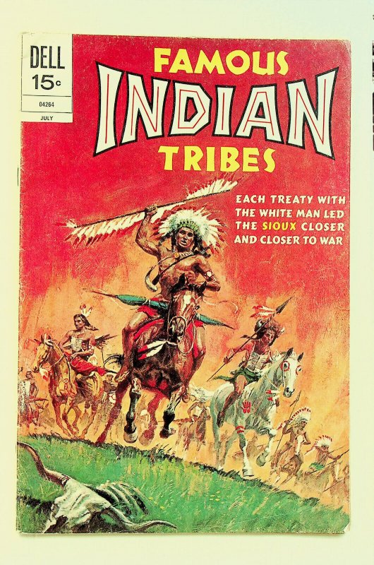 Famous Indian Tribes #2 (Jul 1972, Dell) - Good