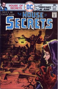 House of Secrets #134 FAIR ; DC | low grade comic August 1975 Horror