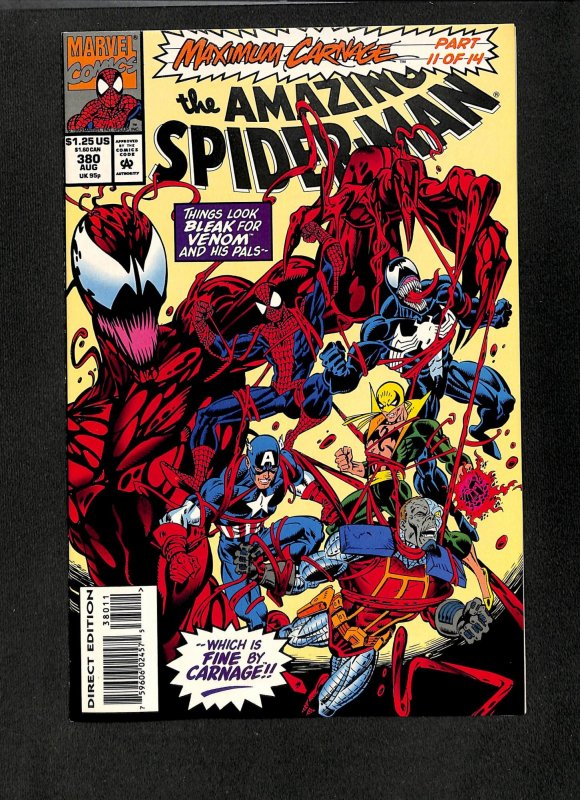 Amazing Spider-Man #380 Maximum Carnage Part 1!