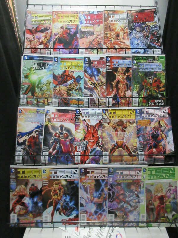 New 52 Teen Titans (DC 2012) Lot of 24diff up to Rebirth Wonder Girl + Robin