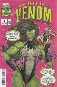 What If ? Venom #1C VF/NM ; Marvel | Sensational She-Hulk 1 Tribute Cover