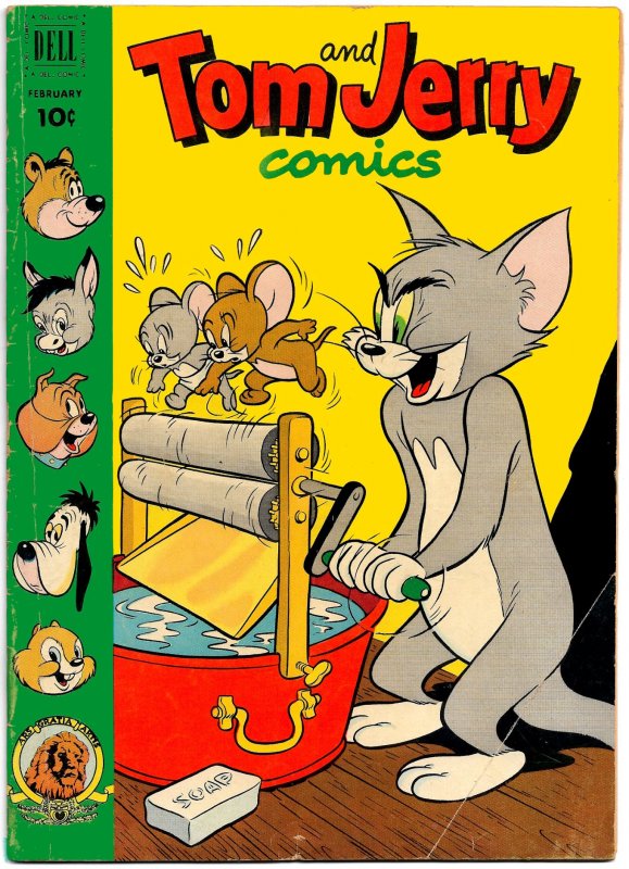 2 TOM AND JERRY COMICS #91 & 92 (1952) 7.0 FN/VF  Barney Bear & Benny Burro too!