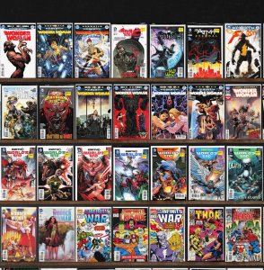 Huge Lot 150+ Comics with Wonder Woman, Wolverine, Savage Wolverine & More!