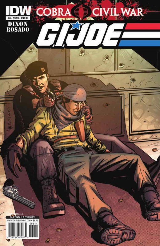 G.I. Joe: Cobra Civil War #6B VF ; IDW | Chuck Dixon