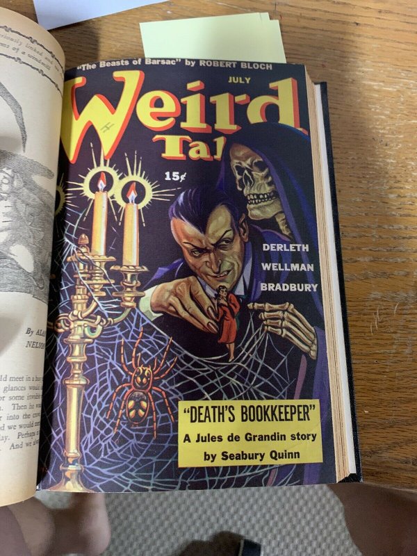 Pulp Collelected Bound John Thunstone Weird Tales 37 43 44 51 Manly Wade Wellman