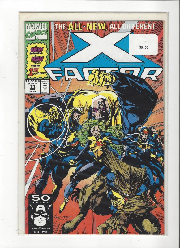 X-Factor #71 All New, All Different Peter David NM