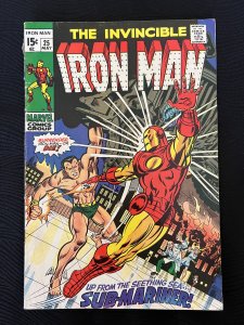 Iron Man #25 (1970) - Namor v Iron Man