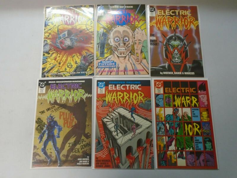 Electric Warrior set #1-18 8.0 VF (1986)