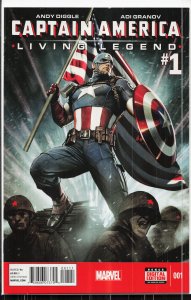 Captain America: Living Legend #1 (2013) Captain America