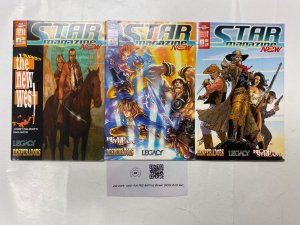 3 STAR comic books Star Magazine New #16 17 18 44 KM19