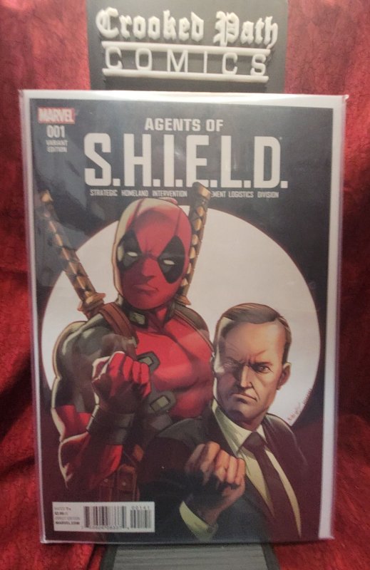 Agents of S.H.I.E.L.D. #1 Bagley Cover (2016)