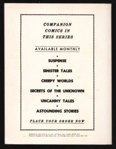 Creepy Worlds #226 1960's-Octopus attack cover-Sci-fi horror & mystery&n