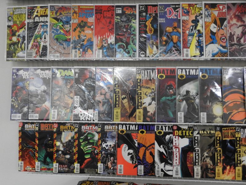 Huge Lot 180+ Comics W/Batman, Spider-Man, Avengers+ Avg VF Condition!!