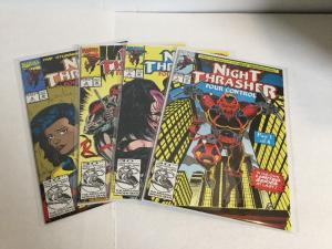 Night Thrasher Four Control 1-4 Lot Set Run Nm- Near Mint-