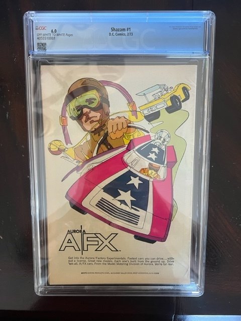 Shazam! #1 (1973) - CGC 6.0 - 1st Captain Marvel in DC!