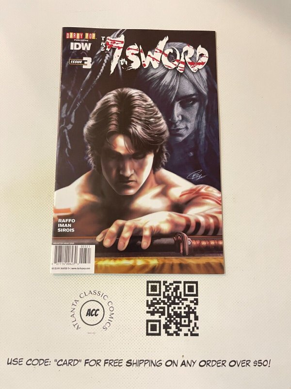 The 7th Sword # 3 NM 1st Print Variant Cover IDW Darby Pop Comic Book 21 J226