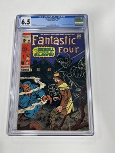 Fantastic Four 90 CGC 6.5 ow/w Marvel 1969 
