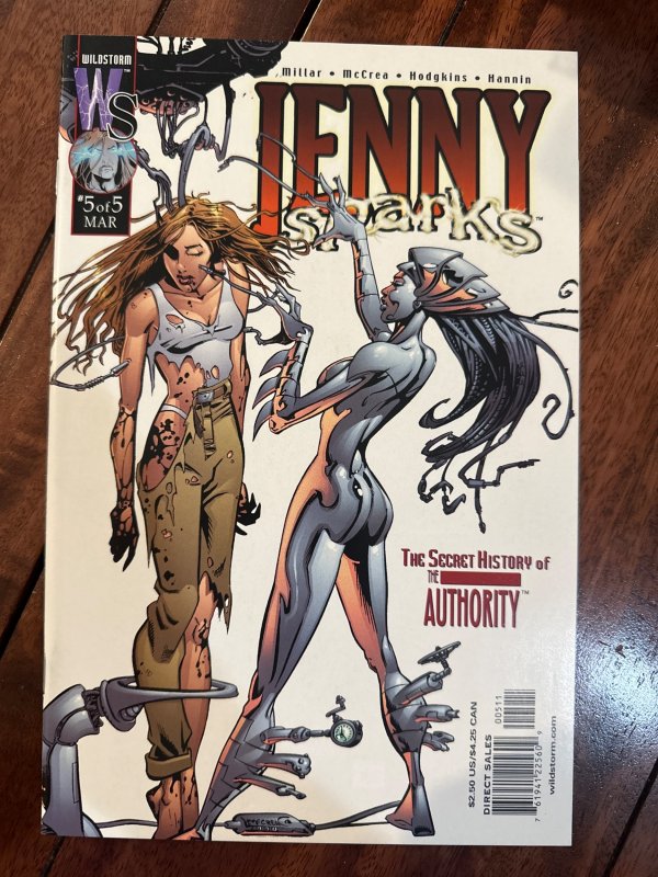 Jenny Sparks: The Secret History of the Authority #5 (2001)