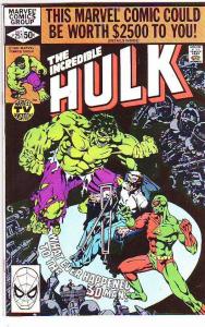 Incredible Hulk #251 (Sep-80) VF/NM High-Grade Hulk