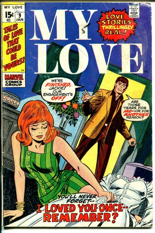 My Love #9 1971-Gene Colan-Don Heck-wedding dress-G/VG