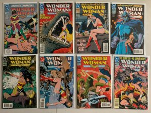 Wonder Woman comics lot #46-100 + 1 special 52 diff avg 7.0 (1990-95)