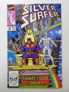 Silver Surfer #35 (1990) W/Thanos! Beautiful VF-NM Condition!