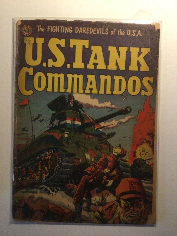 US Tank Commandos Grade 1.5 Cover Detached Avon Publication