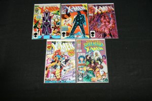 X - MEN - 1982 LOT OF 17 COMICS... VF - NM