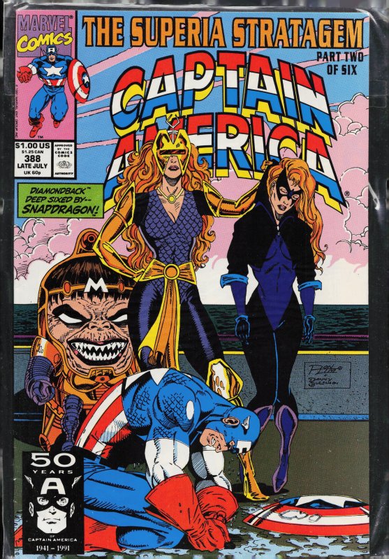 Captain America #388 (1991) Captain America