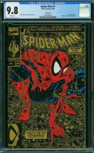 SPIDER-MAN #1 (CGC 9.8) GOLD EDITION Variant Todd McFarlane