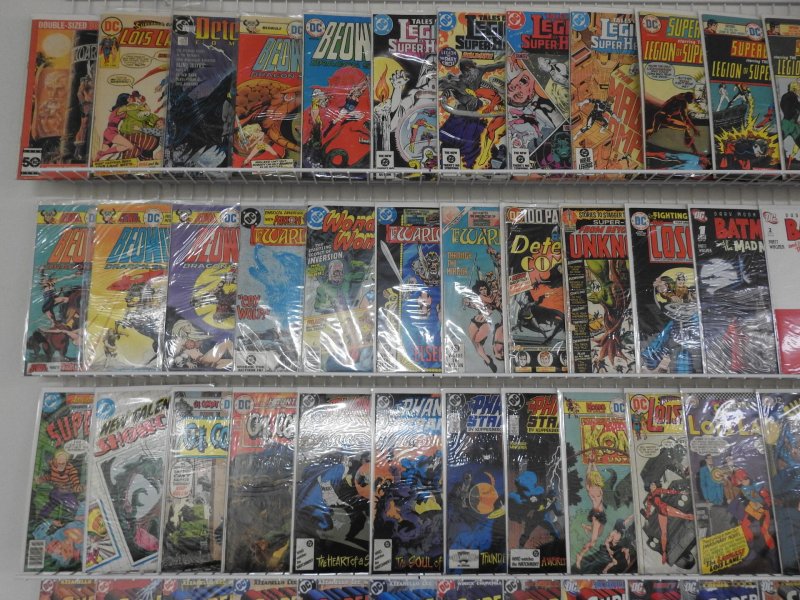 Huge Lot 140+ Comics W/ Batman, Superman, Sgt Rock+ Avg Fine/VF Condition!