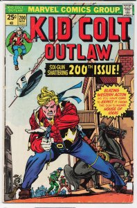 Kid Colt Outlaw #200 (1975) Kid Colt