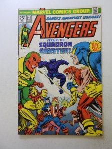 The Avengers #141 (1975) FN- condition ink back cover
