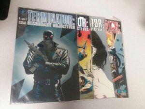 Terminator Secondary Objective 1 2 3 4 Complete Dark Horse Comics Mini Series