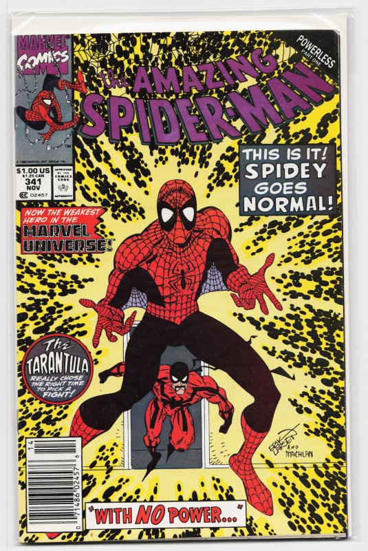 The Amazing Spider-Man #341 (1990) Spider-Man