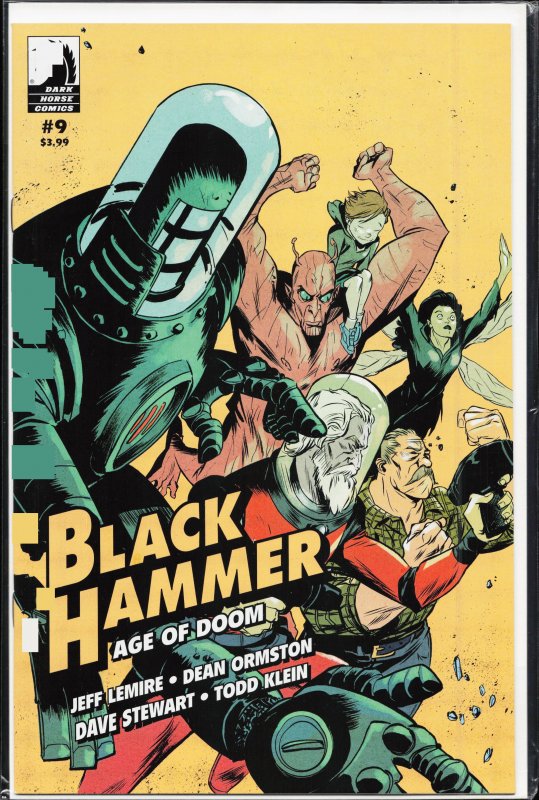 Black Hammer: Age of Doom #9 Variant Cover (2019) Black Hammer